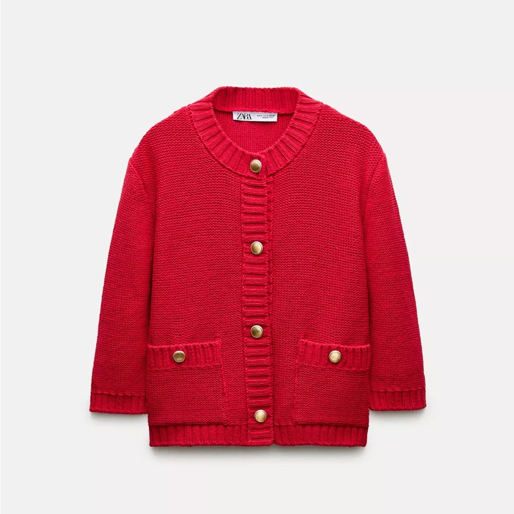 Zara Smooth Knit Cardigan
